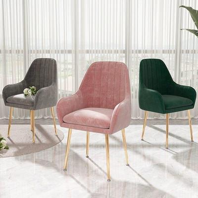 北欧网红化妆梳妆台凳女生可爱家用卧室简约现代轻奢美甲椅子