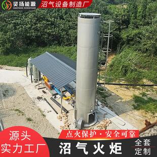 垃圾填埋场沼气燃烧火炬 污水处理厂沼气火炬 养殖场沼气设备