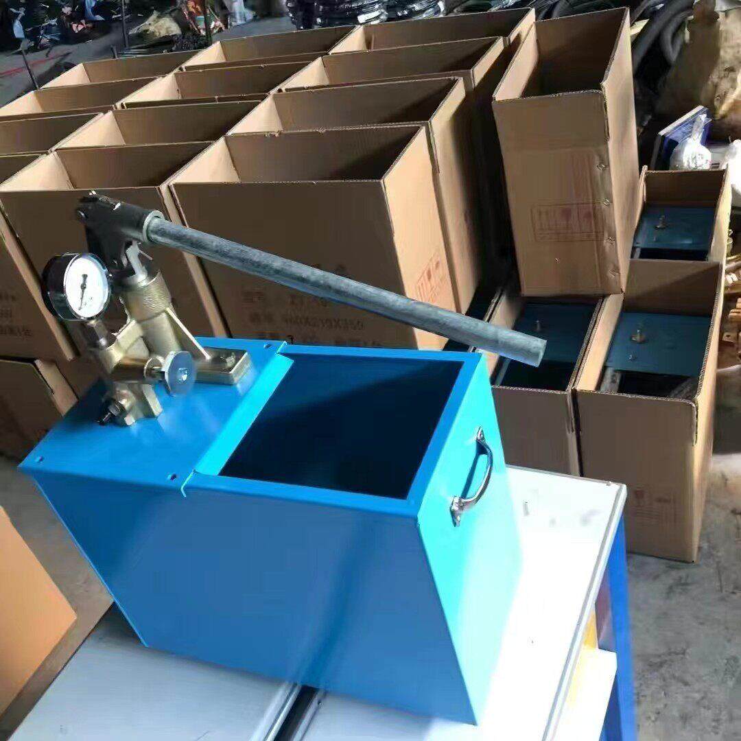 试压泵手压泵注水泵灌浆泵压水试验水压塞手动试压泵水压测试打压 - 实物图