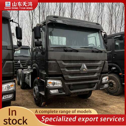 工厂跨境销售非洲中东HOWO牵引车自卸矿用卡车翻斗后八轮汽车