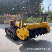 地多功能堤坝BNC山林斜开荒机开履带遥控开荒机全形遥控荒坡割草