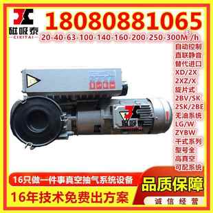 真空泵旋片式 保养 菏泽XD063型旋片真空泵真空抽气系统机组维修