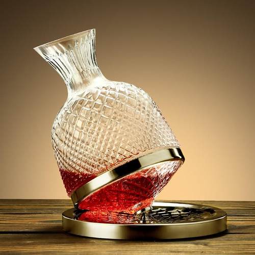 轻奢红酒杯创意醒酒器高档勃艮第水晶高脚葡萄酒杯子套装家用酒具