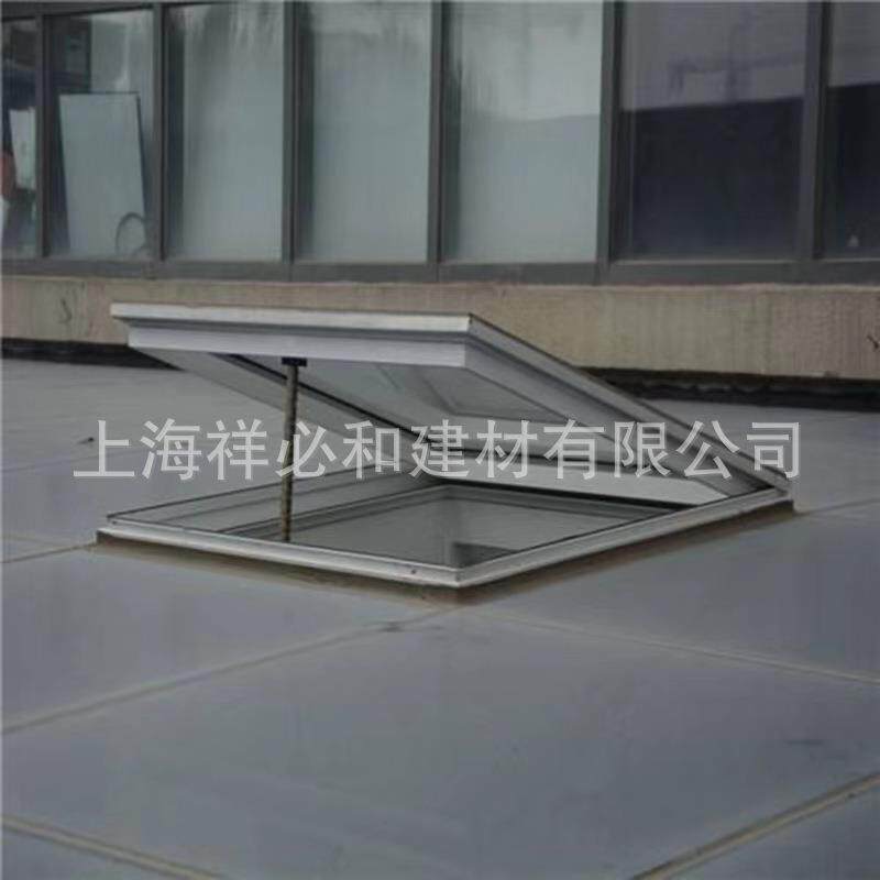防水铝合金电动天窗阁楼屋顶通风采光天窗可安装雨感器电动天窗
