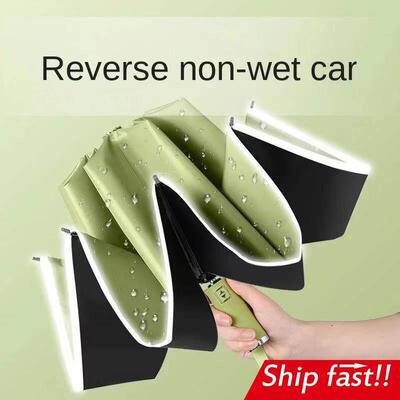 automatic umbrella folding double sun umbrella rain big