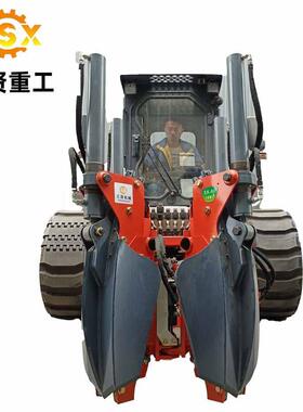2024树木移植机带土球起树机SX-80四瓣式移树机苗木成活植保机械