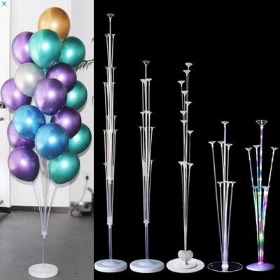 Birthday Party Balloons Stand Holder Column Confetti Ballons