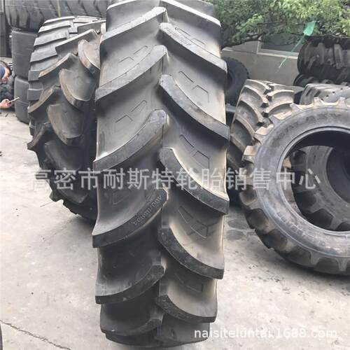 拖拉机轮胎340/85R28 13.6R28 人字花纹 子午线全钢轮胎