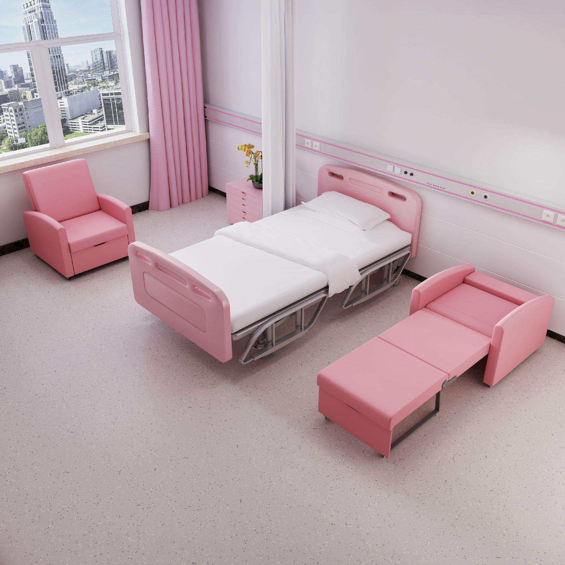 陪护沙发病房专用单人位沙发陪护床折叠床VIP陪护椅 医养家具