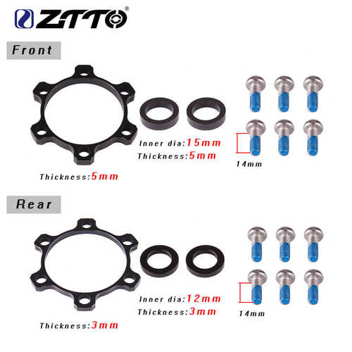 ZTTO BOOST花鼓转换垫圈 前100转110*15mm 后142转148*12MM转换座