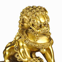 普生緣銅獅子擺件一對(duì)小獅子門(mén)口大小號(hào)北京獅客廳臥室喬遷送禮品