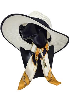 现代衣柜衣帽间软装摆件展厅创意装饰品女士丝巾帽子颈膜组合