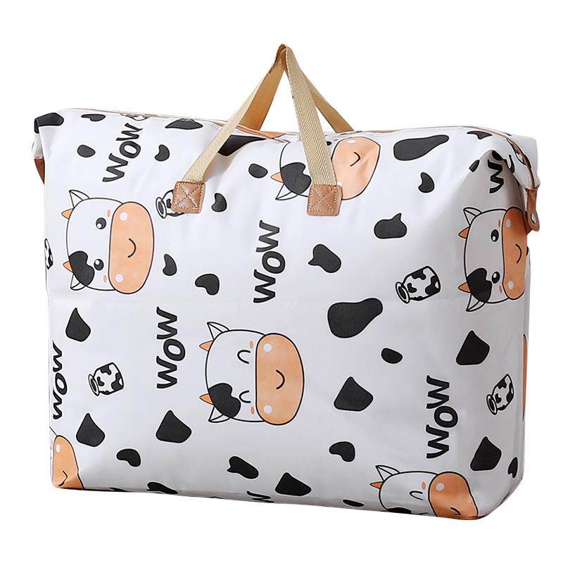 大容量被子收纳袋搬家打包袋幼儿园衣物整理袋防潮无纺布储物袋子