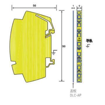 西岱尔 DLC系列DLC-24D3电讯信号线路电涌保护器