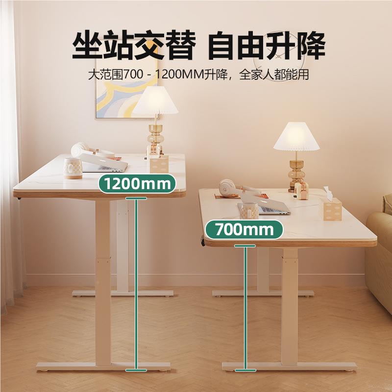 学双电机脑两节电动降桌办公桌智能升降电升降桌升腿电动习桌