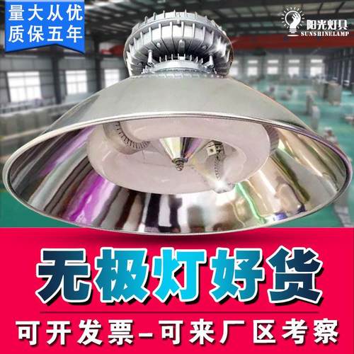 低频无极灯厂房仓库车间防爆防腐灯100w200W300W瓦羽毛球馆照明灯