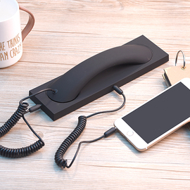 iphone华为vivo通用耳机耳麦，电话座机手机电话听筒话筒
