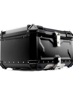 新款4528L/6L/L颜55L65L80L铝摩合金尾箱I托车尾箱大容量可DY不同