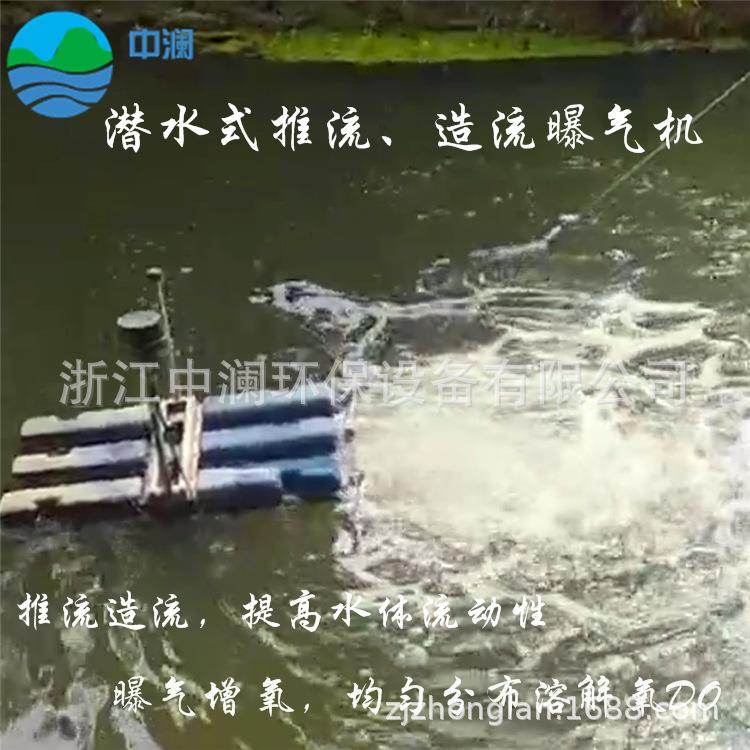 -系列潜水式曝气机 河道潜水式推流曝气机选型