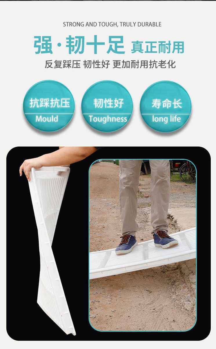 товар из китая 加厚塑料猪牛羊用漏粪板模具水泥制品板模具羊舍漏粪地板水泥羊床