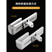 扩展无孔玻璃门锁浴室浴室玻璃滑动门锁淋浴房滑动门锁