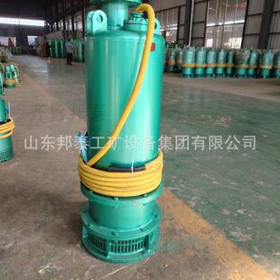 BQS100 N陕西煤矿矿用隔爆型潜水排沙电泵 矿用防爆排污泵