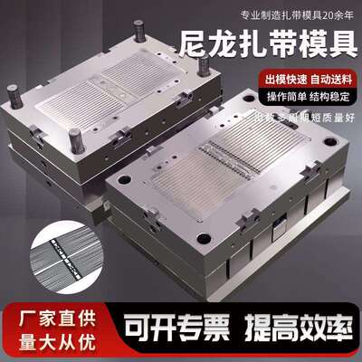 制造高精密汽车扎带模具各种高质量尼龙扎带模具扎带模具线卡