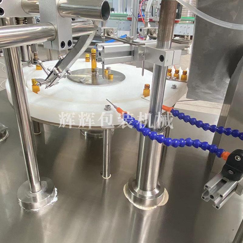 葡萄糖口服灌装装 玫瑰精油灌装轧盖机 西林RND液瓶灌加机塞封口