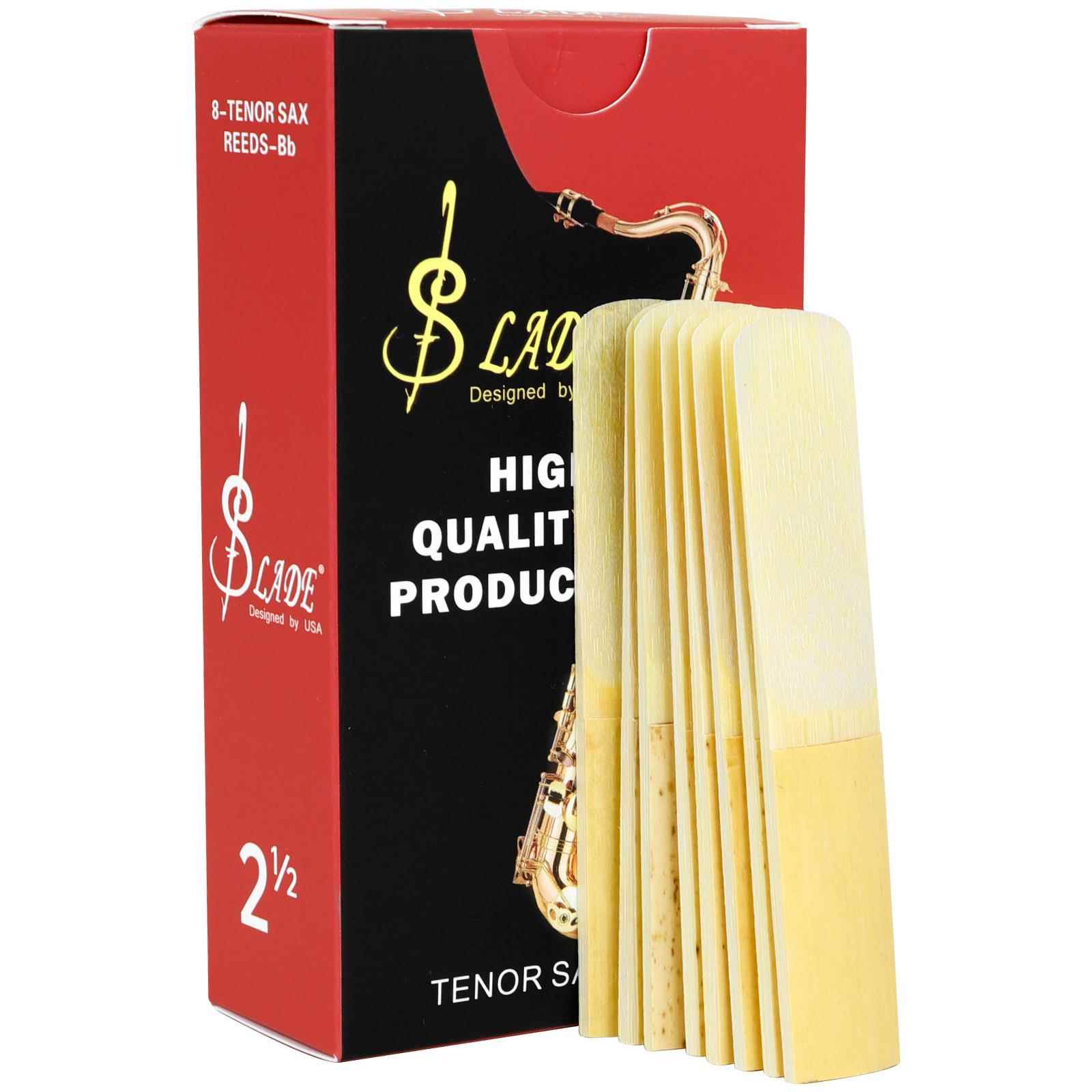 SLADE雷德Bb次中音萨克斯哨片带便携式收纳哨片盒管乐配件