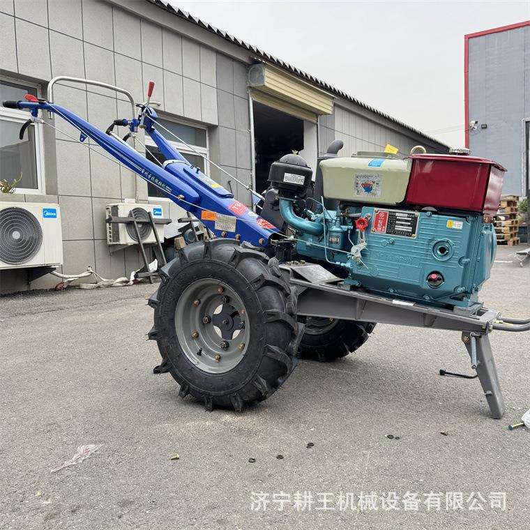 常柴151底盘18马力手扶拖拉机 两轮可带旋耕后座尾轮耙地拖拉机