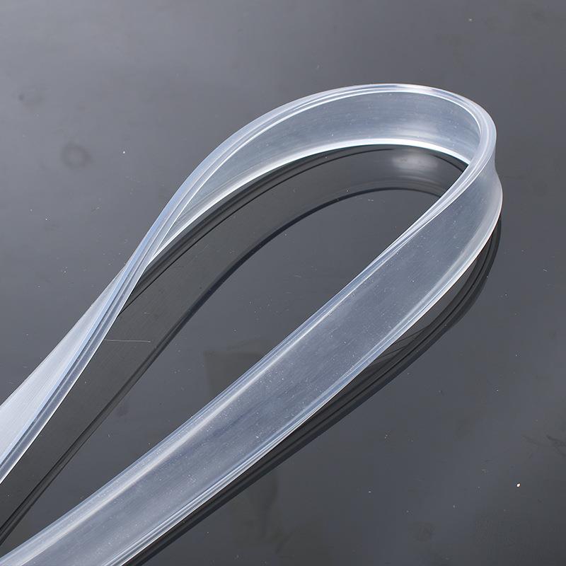 厂家p排vc透明双灯珠滴pvc透明明胶套管VC绝缘套管透Ppvc灯带套管