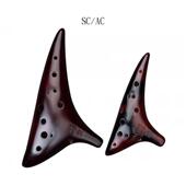 高档学西子龙韵陶笛12孔SC调初学入可门式 小众乐器携小型专业女生