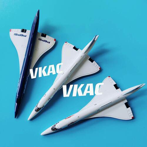超音速飞机模型concorde1:400协和超音速客机合金仿真成品飞机航