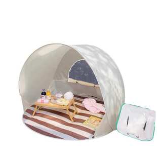 户外帐篷便携式折叠一键开合露营帐篷防晒防水野餐遮阳蓬沙滩帐篷