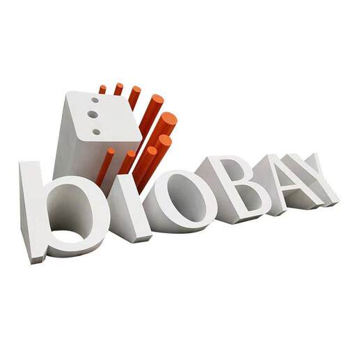 落地景观字楼盘公园不锈钢斜坡字公司logo广告字金属D立体字招牌