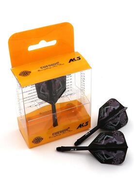 CUESOUL/Q獣AK5系列一体式飞镖尾翼2BA飞镖杆飞镖大方叶飛標配件