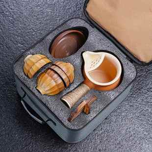 简约创意便捷包围炉煮茶壶大号罐罐侧把壶家用粗陶耐高温炭火户外