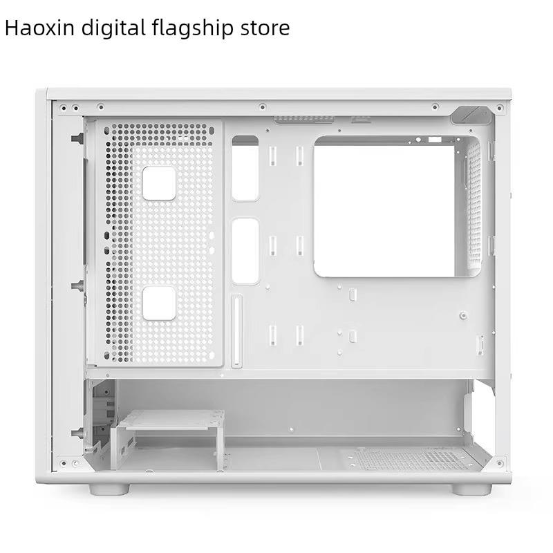 麦比梵航嘉机箱（Huntkey）G63战戟机箱玻璃侧透台式主机箱MATX水冷360摆件饰品垫垫