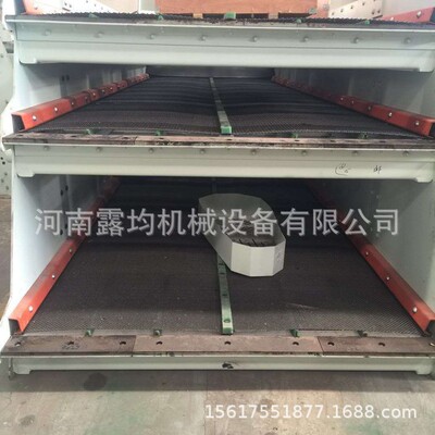 沙场电动直线筛沙机 大型石料振动筛分机 鹅卵石筛选振动筛