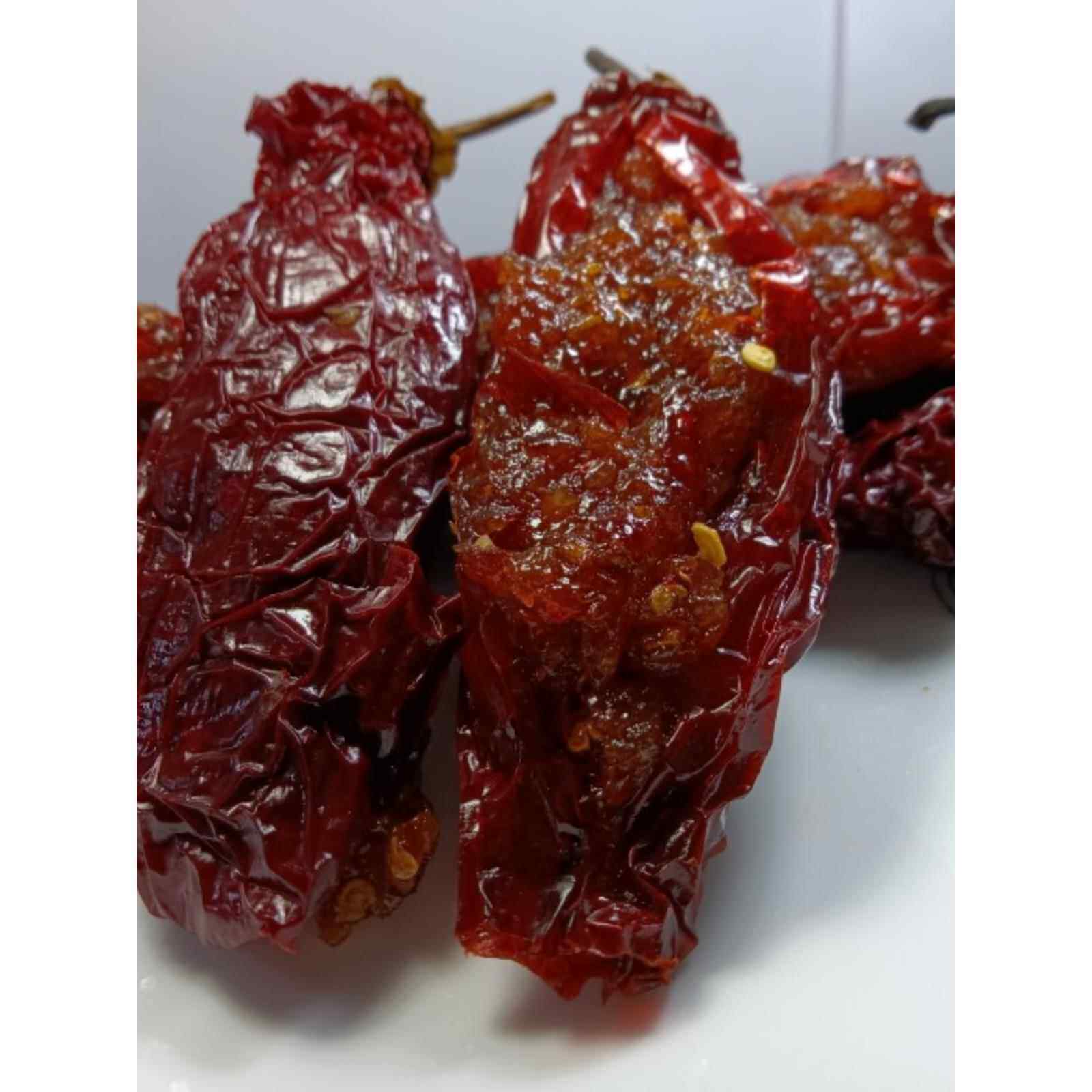 江西特产依夫南瓜干辣椒果300克红椒果休闲零食辣椒粑果脯上饶