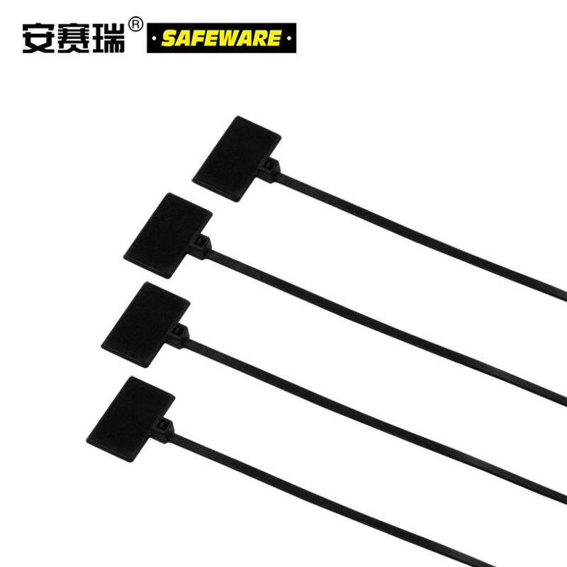 安赛瑞 标牌尼龙扎带(1000根装)黑色 2.5×100mm 标签标识扎带