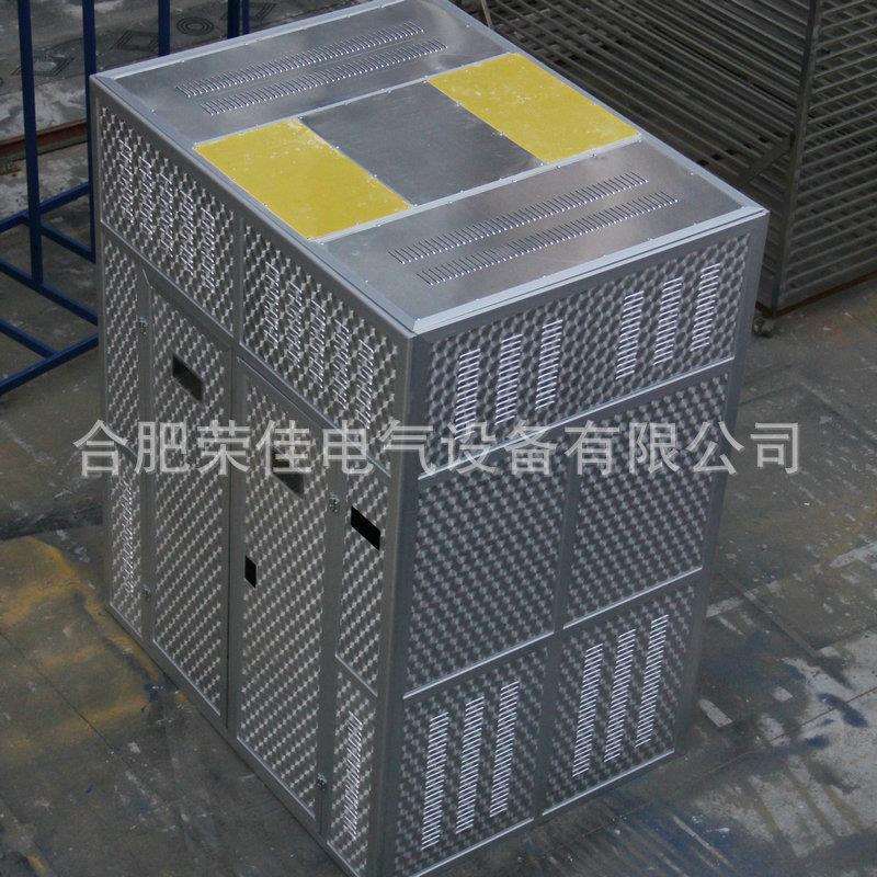 IP23铝合金磨花干式变压器外壳 耐用1000KVA铝合金磨花箱变外壳