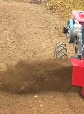 手向扶单工作葡萄培土机 旋耕开葡EFN萄埋藤机沟甘蔗韭菜微耕覆土