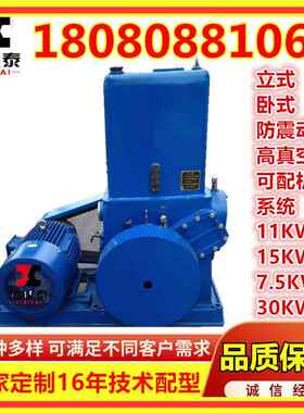 那曲市滑阀式真空泵H150滑阀真空泵11KW立式真空泵1pa抽速150L/S