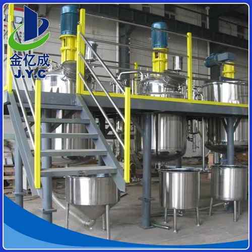 定制各种规格电加热反应釜平台大型立式不锈钢反应釜平台