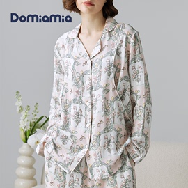 domiamia哆咪呀月子服孕妇睡衣，纱布透气待产喂奶哺乳服产后家居服