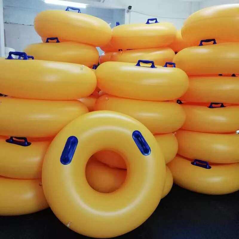 源头厂家直销水上乐园皮筏艇泳圈水上充气加厚耐磨皮筏圈enjoywat
