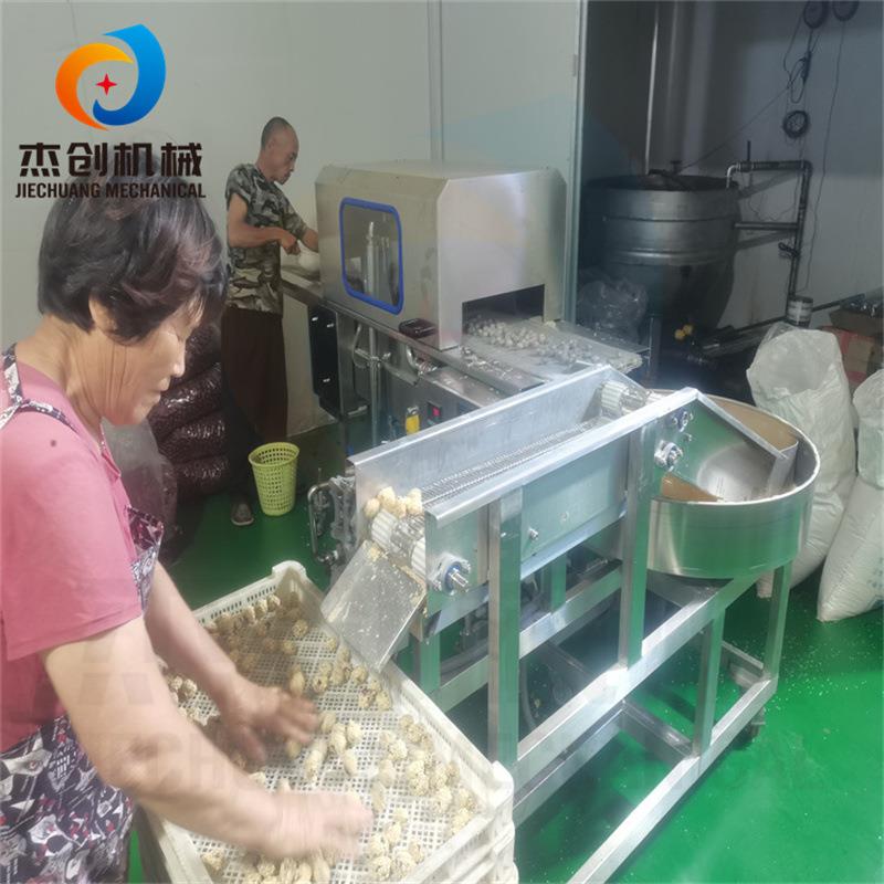 核桃麦枣裹巧克BOH机器全自 动转盘力式上糠机 红枣燕酥裹涂生产