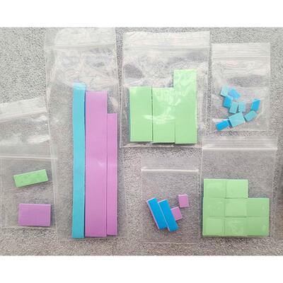 索泰GTX1070/1070Ti显卡显存供电电感双膜已切割没差导热矽胶垫片