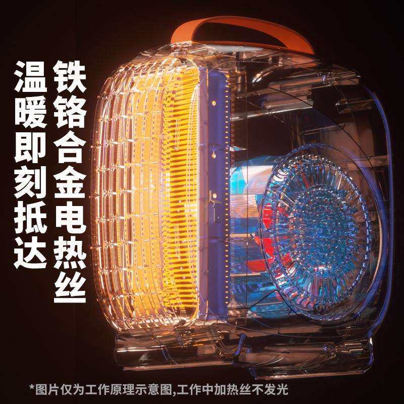 小型取暖器家用台式桌面电暖器婴儿洗澡热风电暖气卧室暖风机